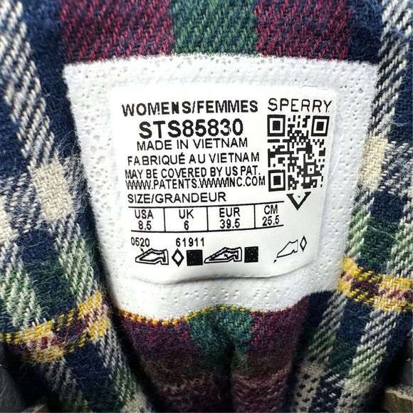 Sperry Top-Sider Saltwater Nylon Quilted Duck Boots - Size 8.5 - Picture 7 of 8